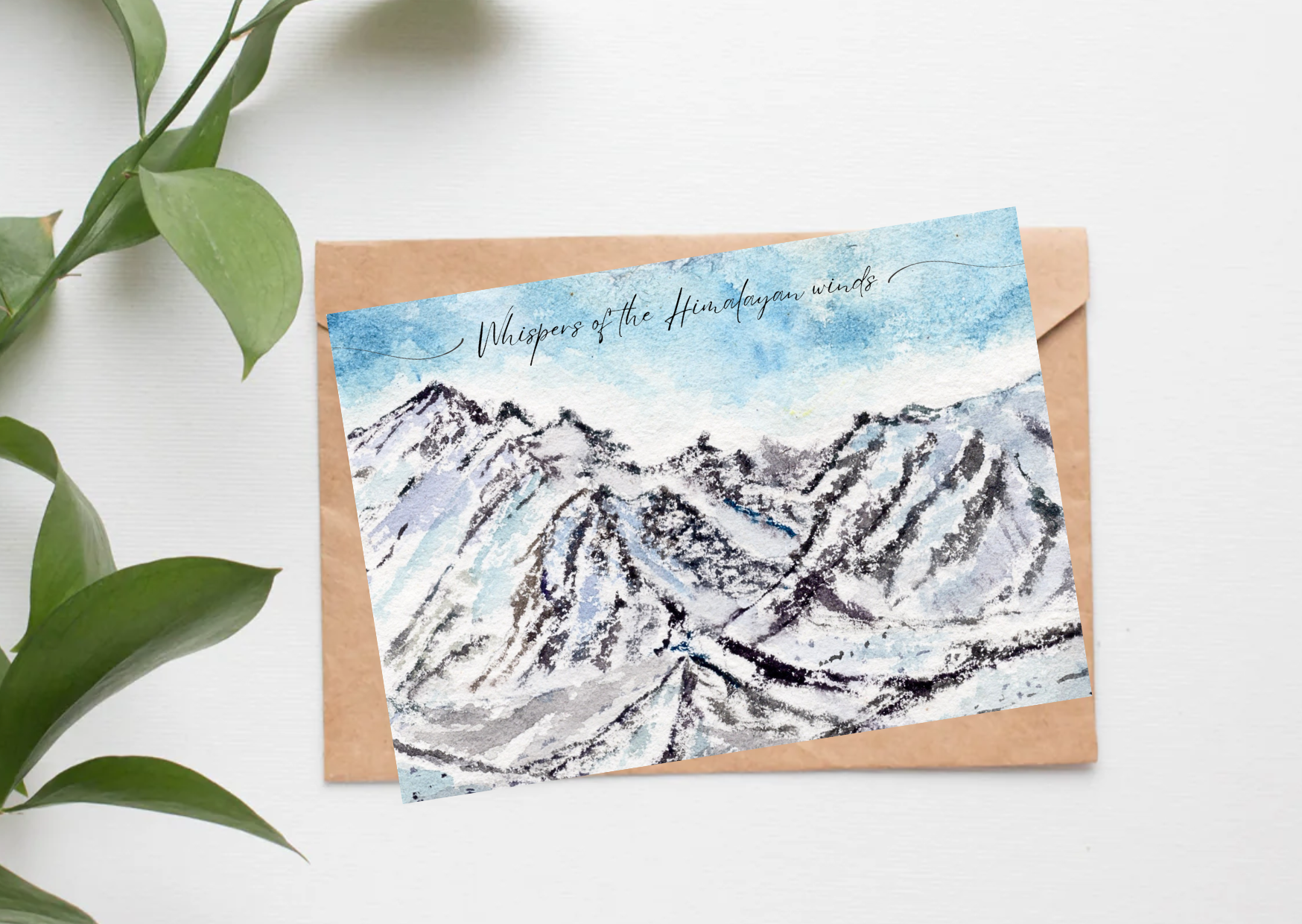 Spiti Valley: Whispers of Himalayas — A6 Postcards by Aishwarya Ashok